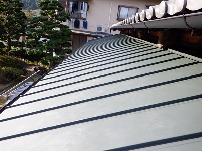 古民家屋根 施工後